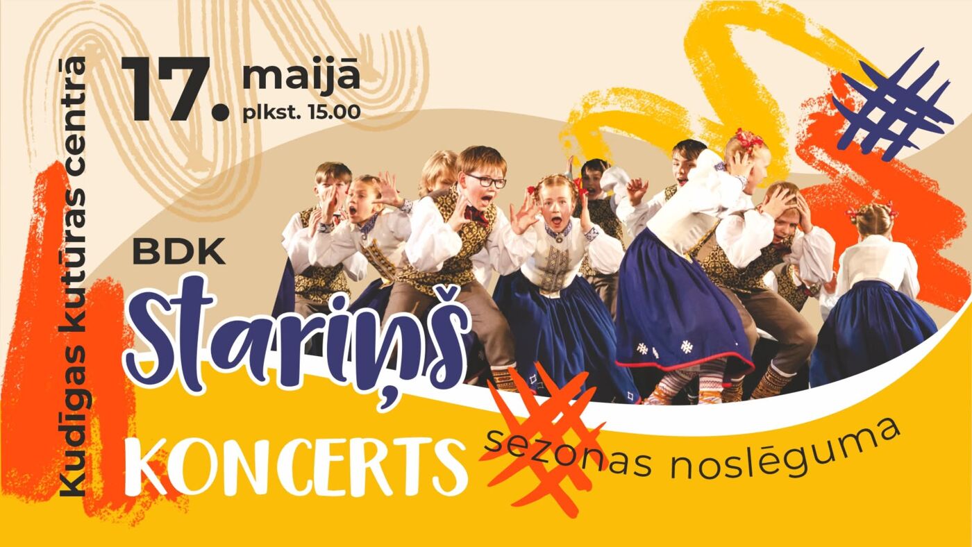 BDK "Stariņš sezonas noslēguma koncerts" 