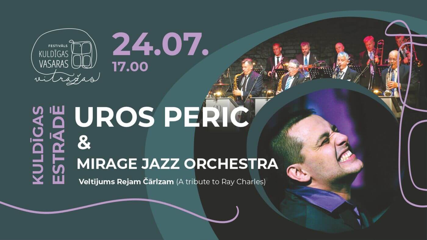 Uros Peric & Mirage Jazz Orchestra (Slovēnija/Latvija) || #vitrāžas2022