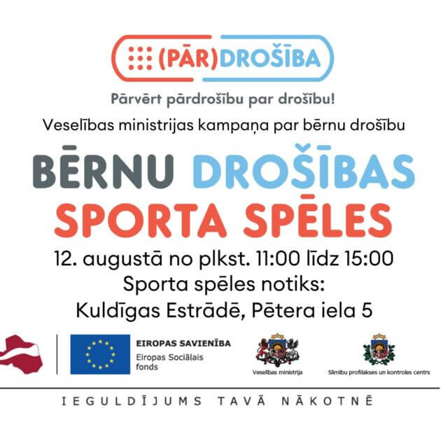 Bērnu drošības dienas sporta spēles